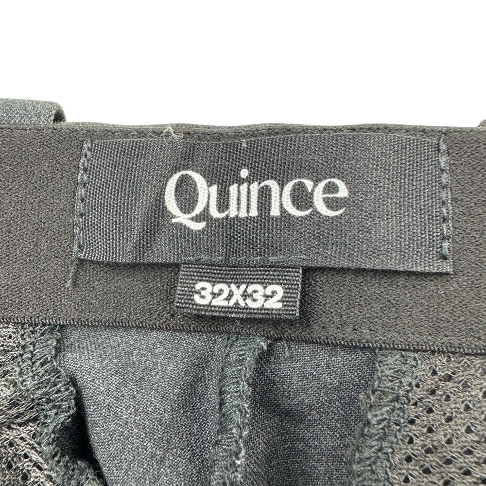 Quince‎ Dark Charcoal Ultra-Stretch 24/7 Smart Chino Pants Men's Size 32x32 NWT - Picture 4 of 7
